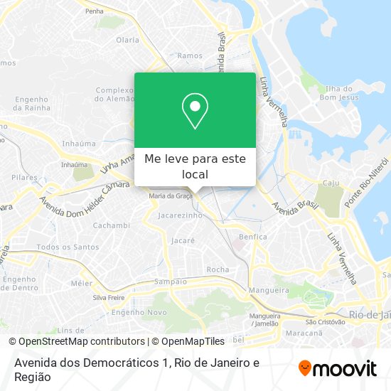 Avenida dos Democráticos 1 mapa