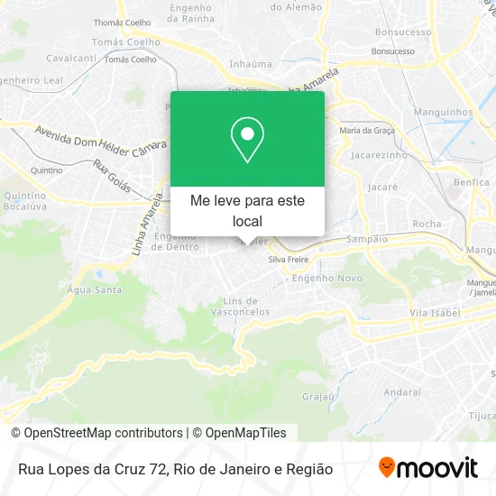 Rua Lopes da Cruz 72 mapa