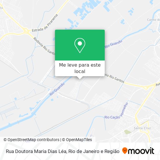 Rua Doutora Maria Dias Léa mapa