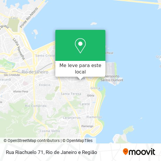 Rua Riachuelo 71 mapa