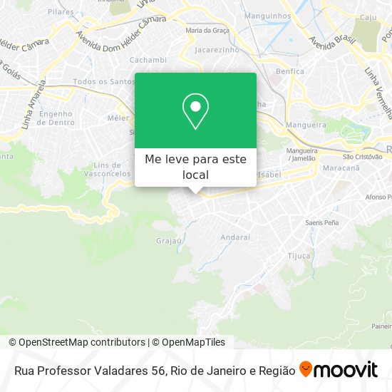 Rua Professor Valadares 56 mapa