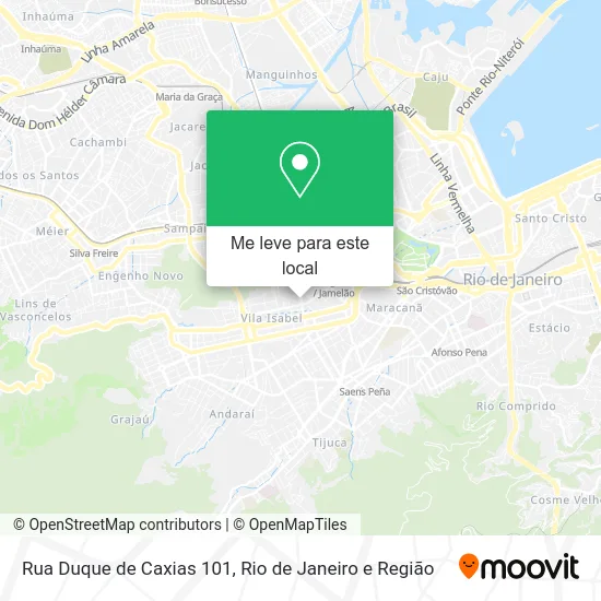 Rua Duque de Caxias 101 mapa