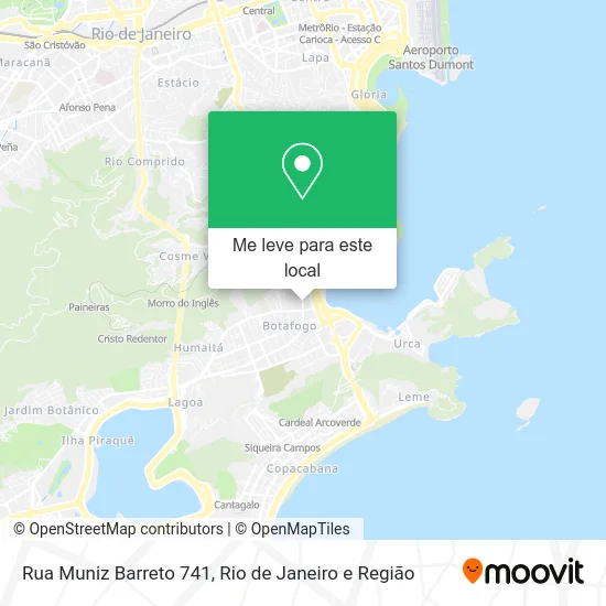 Rua Muniz Barreto 741 mapa