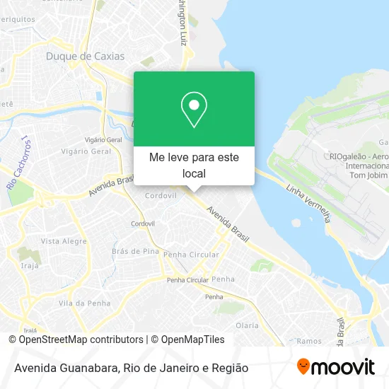 Avenida Guanabara mapa