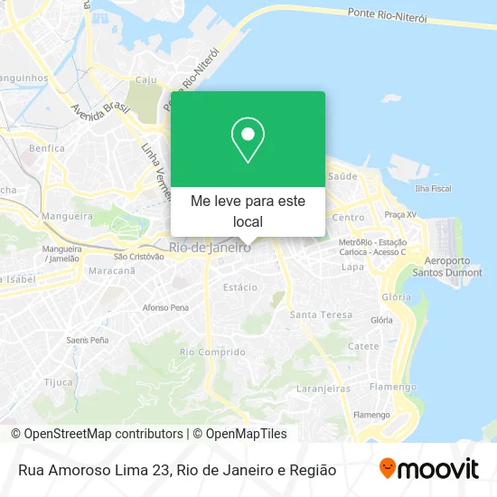 Rua Amoroso Lima 23 mapa