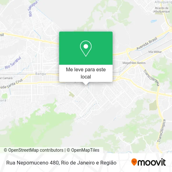 Rua Nepomuceno 480 mapa