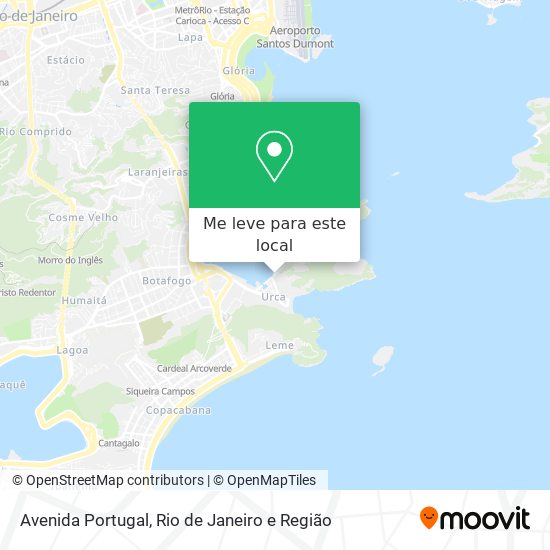 Avenida Portugal mapa