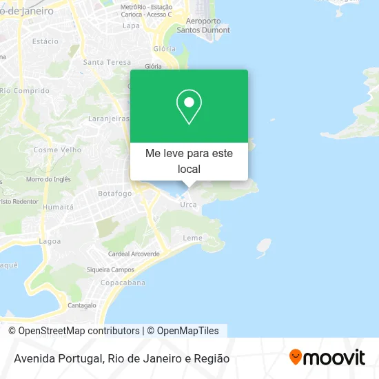 Avenida Portugal mapa