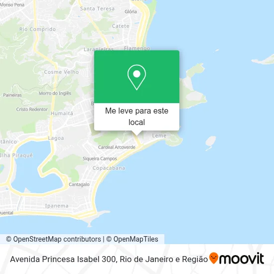 Avenida Princesa Isabel 300 mapa