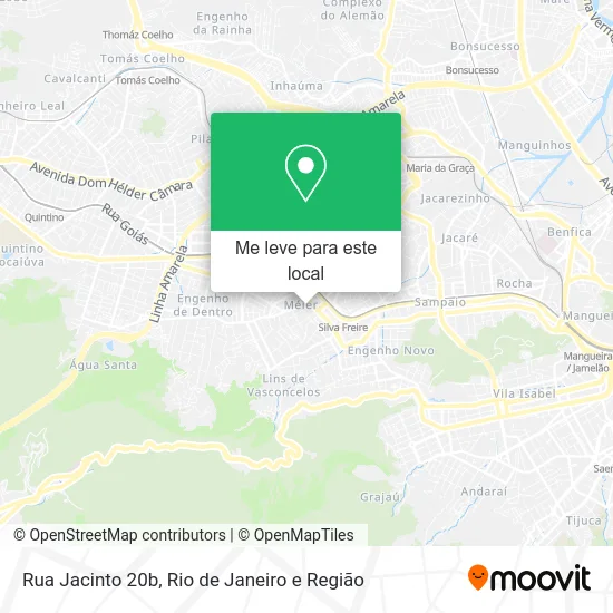 Rua Jacinto 20b mapa