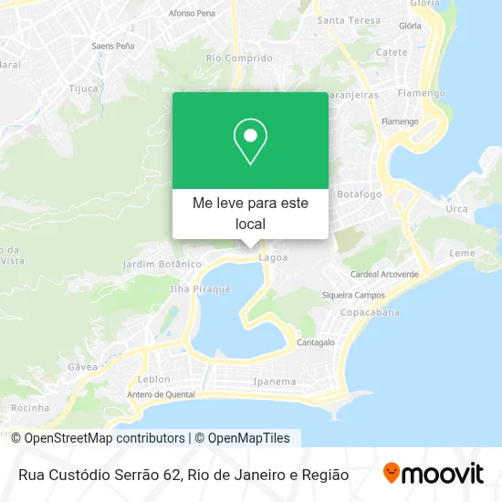 Rua Custódio Serrão 62 mapa