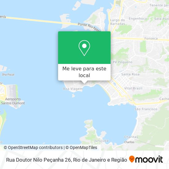 Rua Doutor Nilo Peçanha 26 mapa