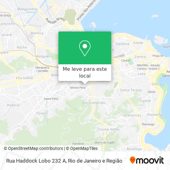 Rua Haddock Lobo 232 A mapa