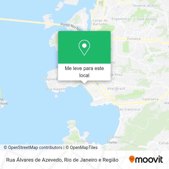 Rua Álvares de Azevedo mapa
