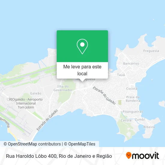 Rua Haroldo Lôbo 400 mapa