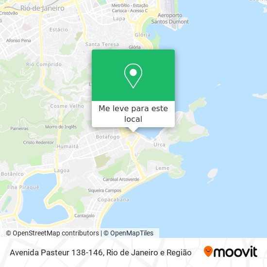 Avenida Pasteur 138-146 mapa