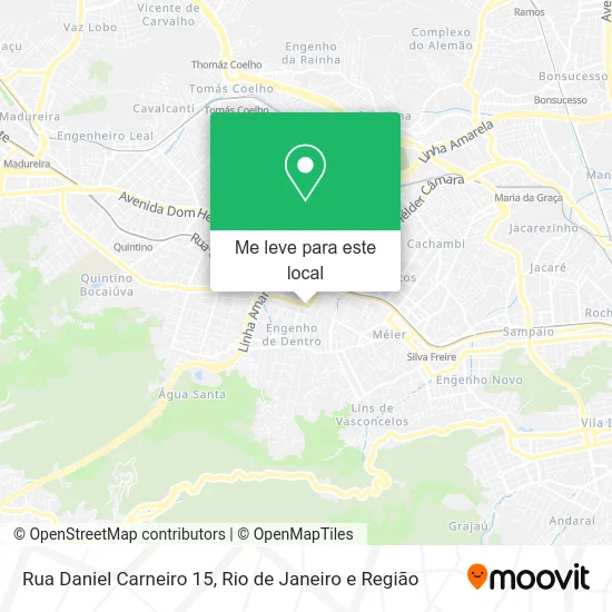 Rua Daniel Carneiro 15 mapa