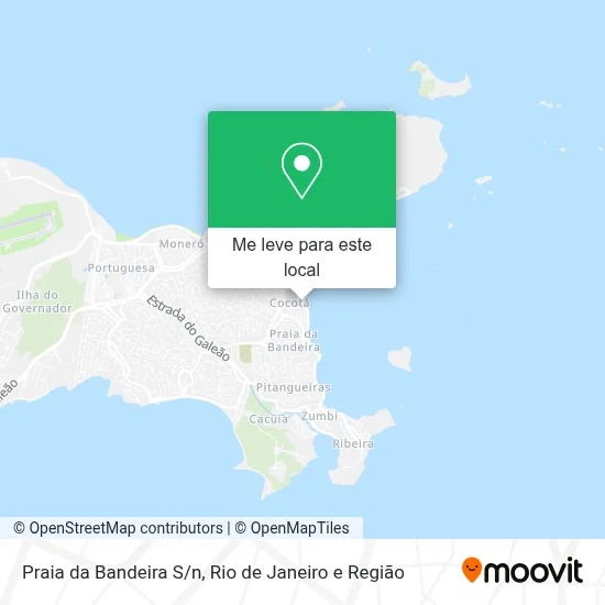 Praia da Bandeira S/n mapa
