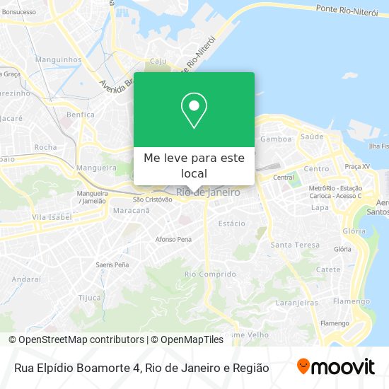 Rua Elpídio Boamorte 4 mapa