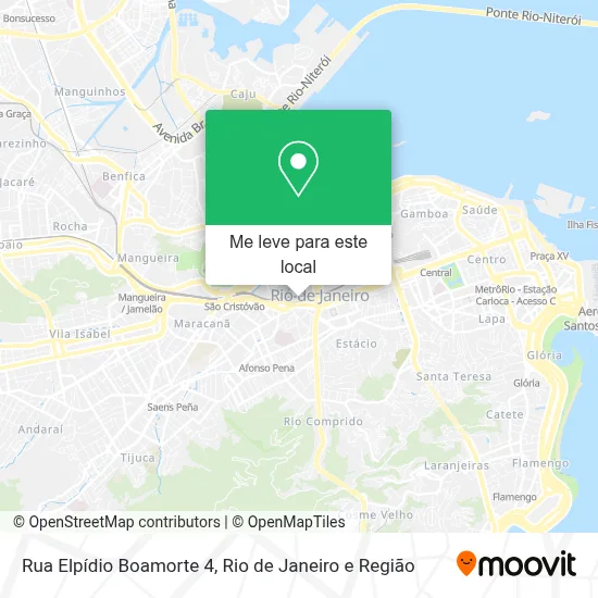 Rua Elpídio Boamorte 4 mapa