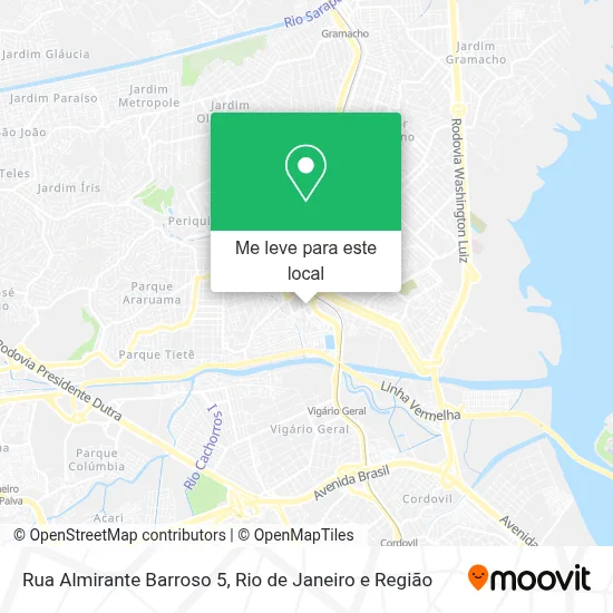 Rua Almirante Barroso 5 mapa