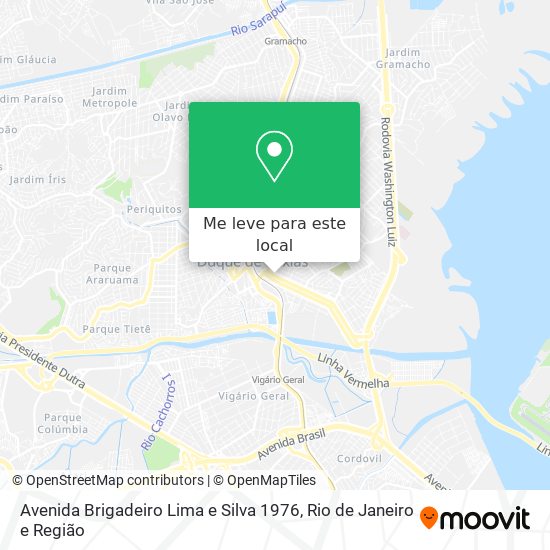 Avenida Brigadeiro Lima e Silva 1976 mapa