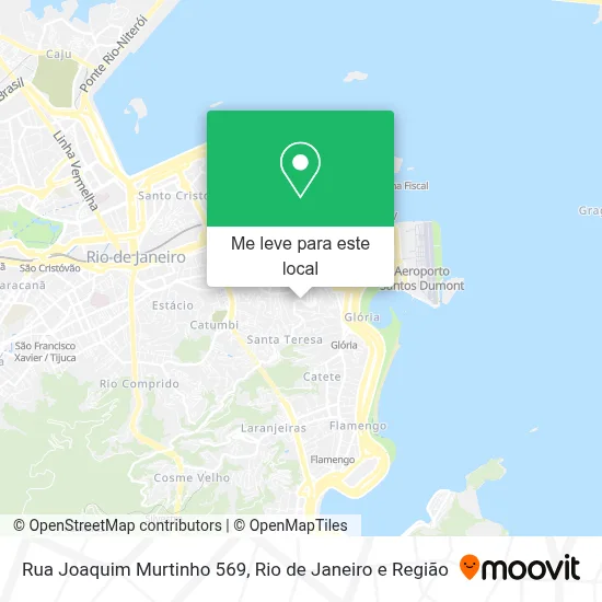 Rua Joaquim Murtinho 569 mapa