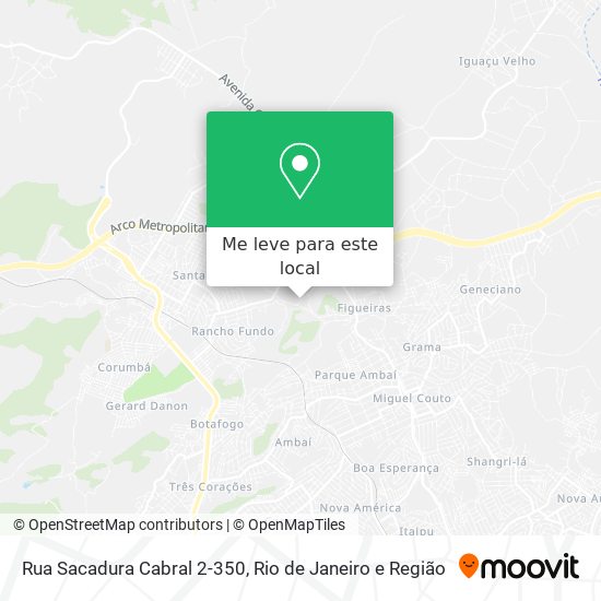 Rua Sacadura Cabral 2-350 mapa