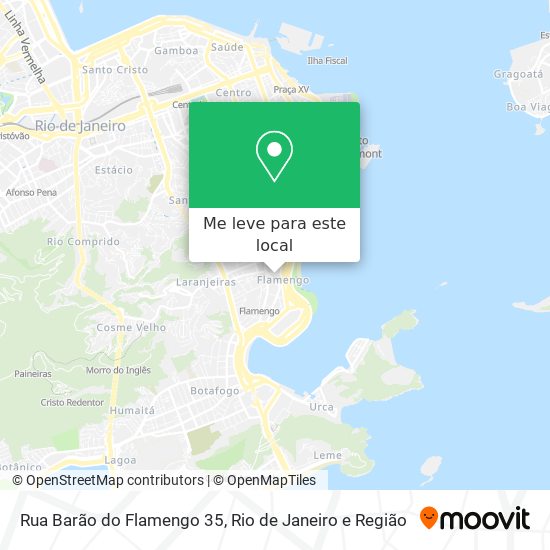 Rua Barão do Flamengo 35 mapa