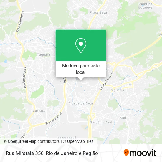 Rua Mirataia 350 mapa