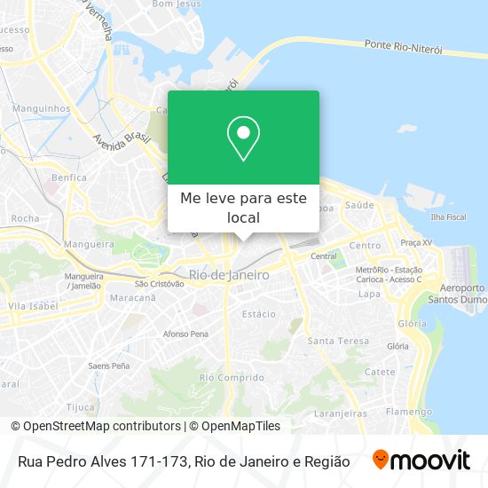 Rua Pedro Alves 171-173 mapa