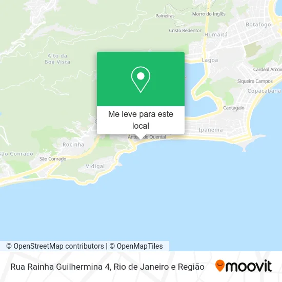 Rua Rainha Guilhermina 4 mapa