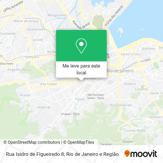 Rua Isidro de Figueiredo 8 mapa