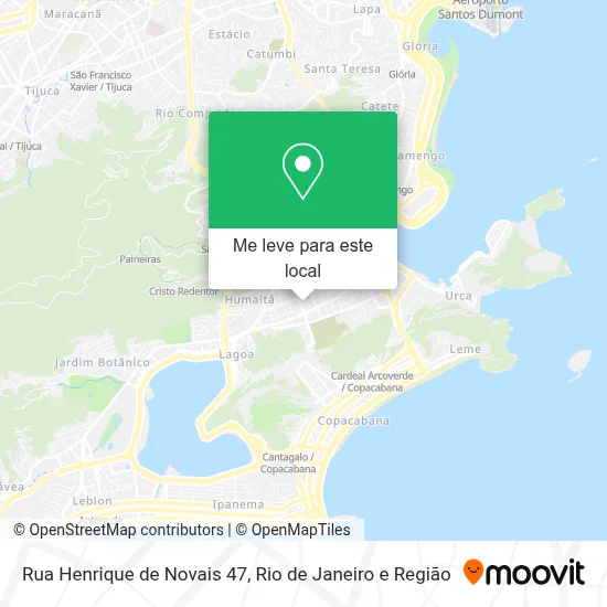 Rua Henrique de Novais 47 mapa