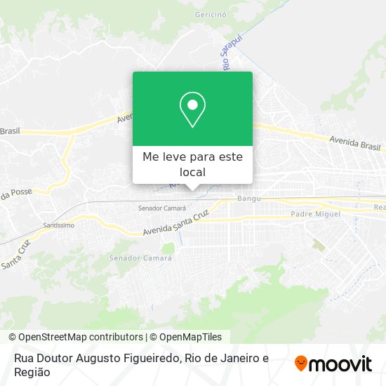 Rua Doutor Augusto Figueiredo mapa