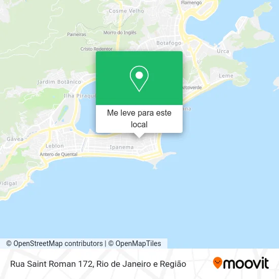 Rua Saint Roman 172 mapa