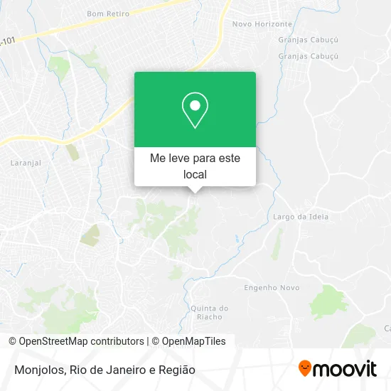 Monjolos mapa