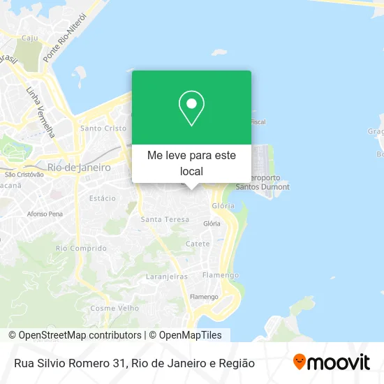 Rua Silvio Romero 31 mapa