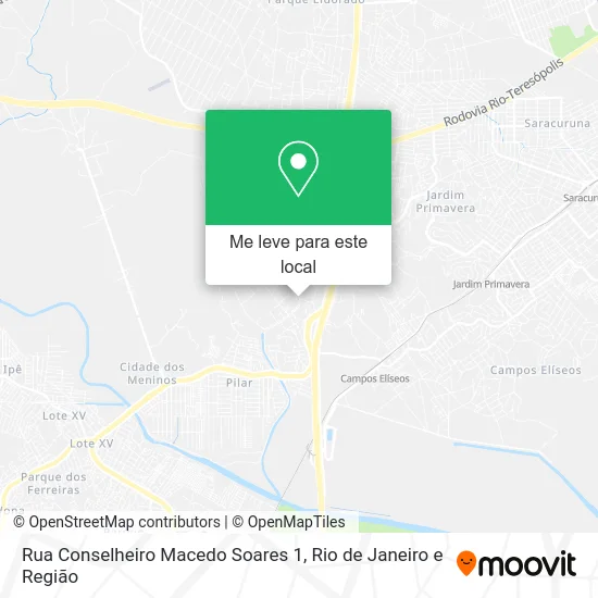 Rua Conselheiro Macedo Soares 1 mapa