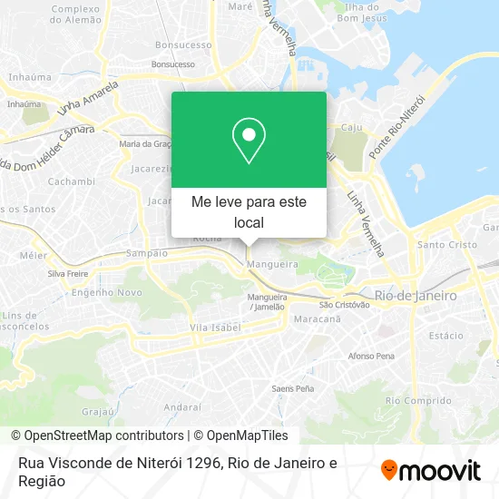 Rua Visconde de Niterói 1296 mapa