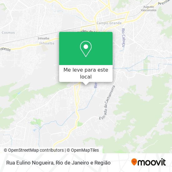 Rua Eulino Nogueira mapa