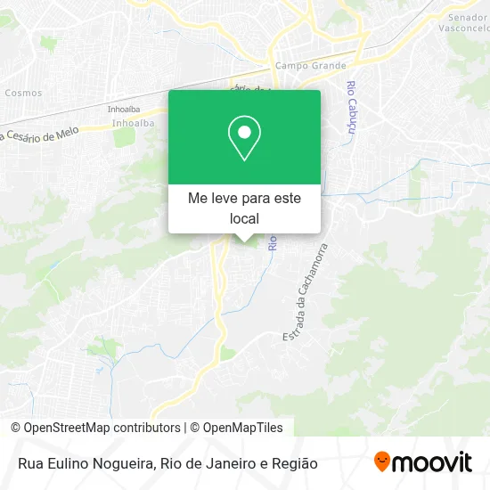 Rua Eulino Nogueira mapa