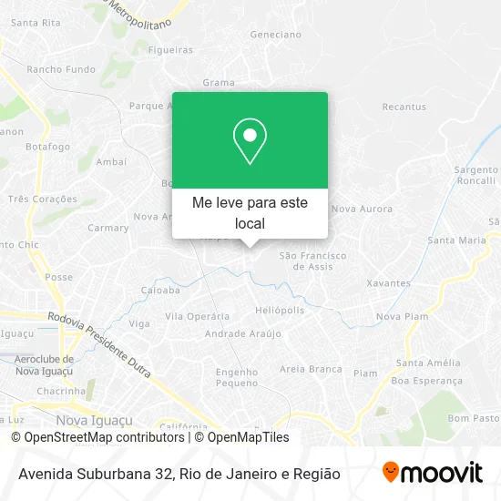 Avenida Suburbana 32 mapa