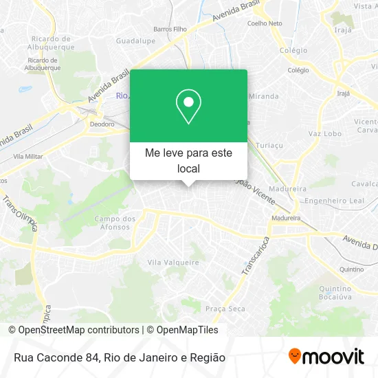 Rua Caconde 84 mapa
