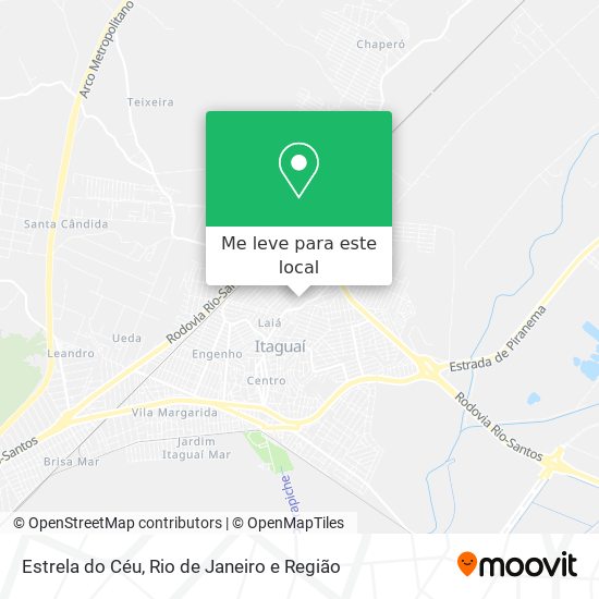 Estrela do Céu mapa