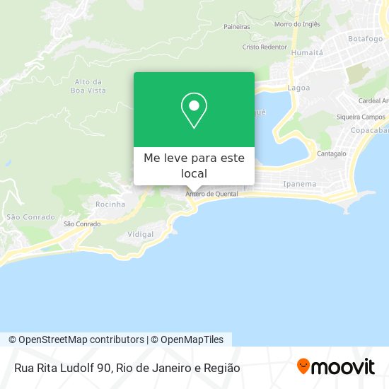 Rua Rita Ludolf 90 mapa