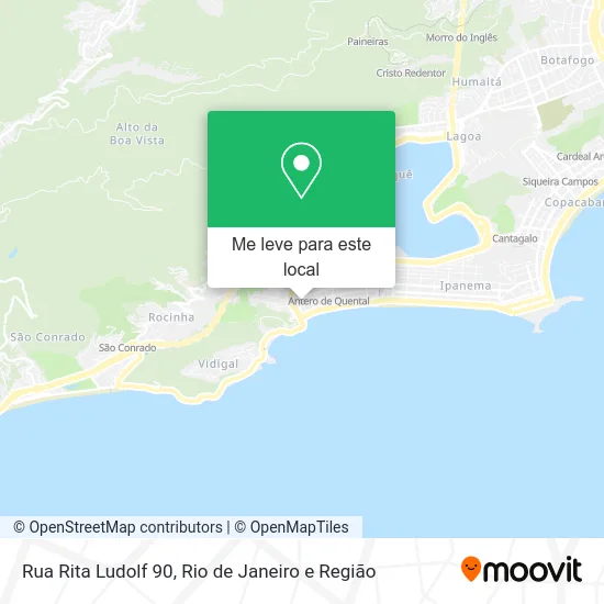 Rua Rita Ludolf 90 mapa