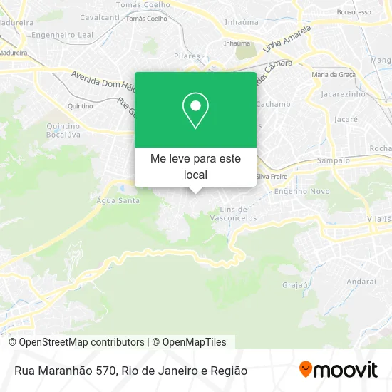 Rua Maranhão 570 mapa