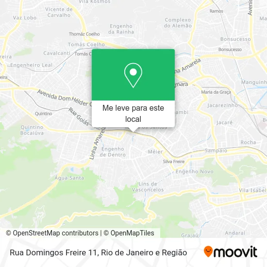 Rua Domingos Freire 11 mapa