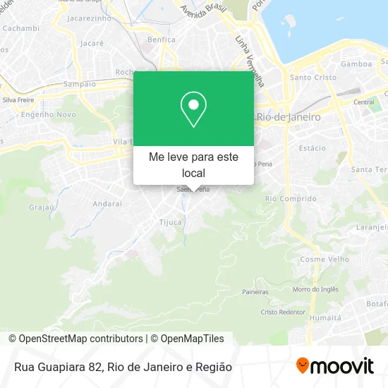 Rua Guapiara 82 mapa